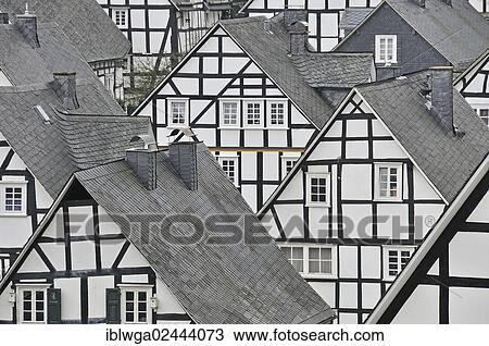 "Historic town centre, Alter Flecken with half-timbered houses, Freudenberg, Siegen-Wittgenstein area, Siegerland region, North Rhine-Westphalia, Germany, Europe, PublicGround, Europe" View Large Photo Image Stock Image - "Historic town centre, Alter Flecken with half-timbered houses, Freudenberg, Siegen-Wittgenstein area, Siegerland region, North Rhine-Westphalia, Germany, Europe, PublicGround, Europe". Fotosearch