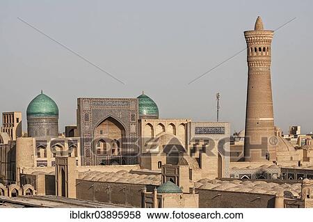 "Historic town centre, oasis city, Khiva or Xiva, Silk Route, Uzbekistan, Asia" View Large Photo Image Stock Photo - "Historic town centre, oasis city, Khiva or Xiva, Silk Route, Uzbekistan, Asia". Fotosearch