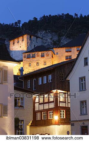 "Historic town centre with Schattenburg Castle, Feldkirch, Vorarlberg, Austria, Europe" View Large Photo Image Stock Photo - "Historic town centre with Schattenburg Castle, Feldkirch, Vorarlberg, Austria, Europe". Fotosearch