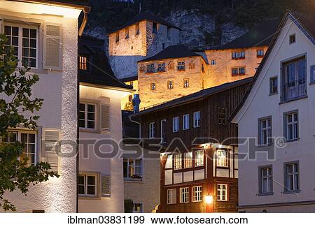 "Historic town centre with Schattenburg Castle, Feldkirch, Vorarlberg, Austria, Europe" View Large Photo Image Stock Photo - "Historic town centre with Schattenburg Castle, Feldkirch, Vorarlberg, Austria, Europe". Fotosearch