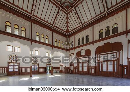 Historic Waiting Room In Sirkeci Railway Station Terminus