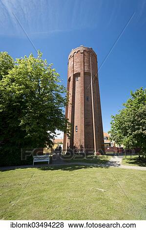 "Historic water tower, Skagen, Jutland, Denmark, Europe" View Large Photo Image Stock Photo - "Historic water tower, Skagen, Jutland, Denmark, Europe". Fotosearch