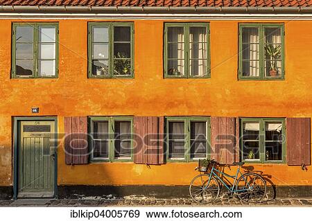 "Historic working-class housing estate, Nyboder, Copenhagen, Denmark, Europe" View Large Photo Image Stock Photo - "Historic working-class housing estate, Nyboder, Copenhagen, Denmark, Europe". Fotosearch