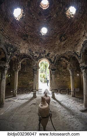 "Historical Arab bath, Palma de Mallorca, Majorca, Balearic Islands, Spain, Europe" View Large Photo Image Stock Photo - "Historical Arab bath, Palma de Mallorca, Majorca, Balearic Islands, Spain, Europe". Fotosearch