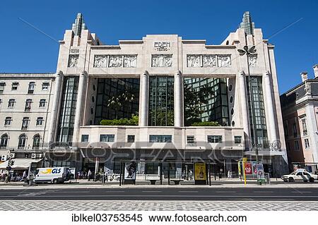 "Historical building on Restauradores Square, Lisbon, Lisbon District, Portugal, Europe" View Large Photo Image Stock Photography - "Historical building on Restauradores Square, Lisbon, Lisbon District, Portugal, Europe". Fotosearch