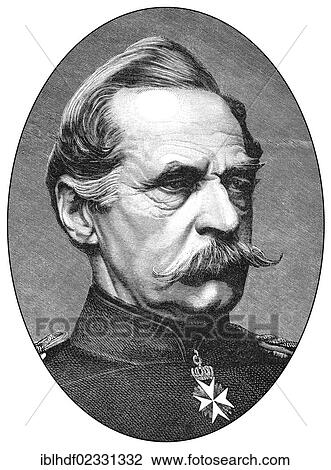 "Historical drawing, portrait of Albrecht Theodor Emil Graf von Roon, 1803-1879, Prussian politician, Field Marshal and Minister of War in the Franco-Prussian War or Franco-German War, 1870-71" View Large Photo Image Stock Image - "Historical drawing, portrait of Albrecht Theodor Emil Graf von Roon, 1803-1879, Prussian politician, Field Marshal and Minister of War in the Franco-Prussian War or Franco-German War, 1870-71". Fotosearch