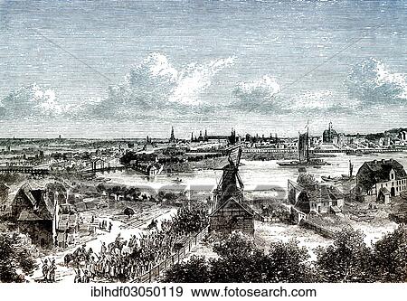 "Historical illustration, cityscape of Berlin in the 18th century, Berlin, Germany, Europe" View Large Photo Image Stock Photo - "Historical illustration, cityscape of Berlin in the 18th century, Berlin, Germany, Europe". Fotosearch