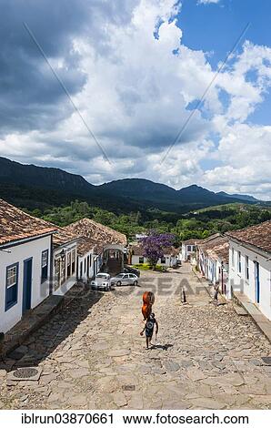 "Historical mining town of Tiradentes, Minas Gerais, Brazil, South America" View Large Photo Image Stock Image - "Historical mining town of Tiradentes, Minas Gerais, Brazil, South America". Fotosearch
