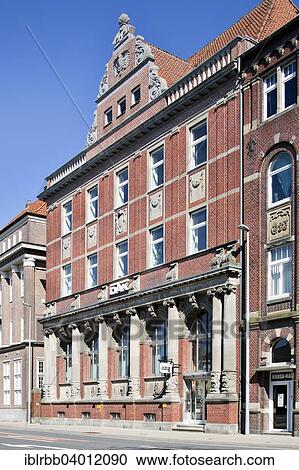 "Historical office building on Schweckendieckplatz, Labour Court, Emden, East Frisia, Lower Saxony, Germany, Europe" View Large Photo Image Stock Image - "Historical office building on Schweckendieckplatz, Labour Court, Emden, East Frisia, Lower Saxony, Germany, Europe". Fotosearch