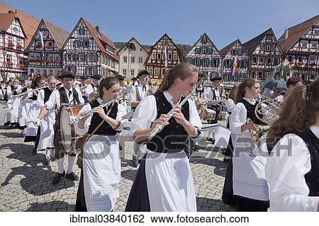 "Historical parade, Schaferlauf festival, Bad Urach, Baden-Wurttemberg, Germany, Europe" View Large Photo Image Stock Image - "Historical parade, Schaferlauf festival, Bad Urach, Baden-Wurttemberg, Germany, Europe". Fotosearch