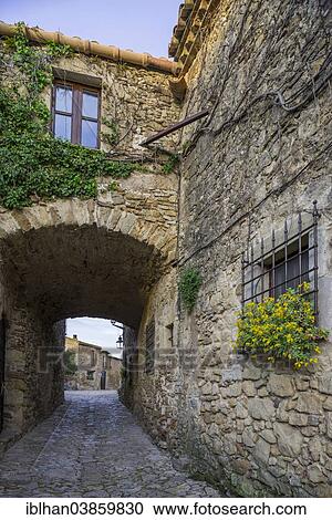 "Historical town centre of Peratallada, Catalonia region, Spain, Europe" View Large Photo Image Stock Image - "Historical town centre of Peratallada, Catalonia region, Spain, Europe". Fotosearch