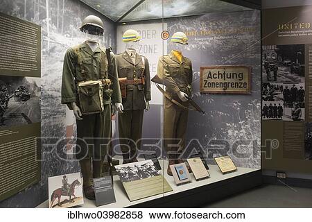 "Historical uniforms of the American Army in World War II and thereafter, Point Alpha memorial place and museum, former intra-German border, Rhon, Rasdorf, Hesse, Germany, Europe" View Large Photo Image Stock Photo - "Historical uniforms of the American Army in World War II and thereafter, Point Alpha memorial place and museum, former intra-German border, Rhon, Rasdorf, Hesse, Germany, Europe". Fotosearch