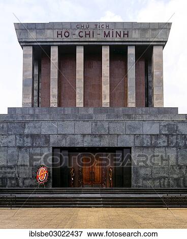 Stock Photo - "Ho Chi Minh Mausoleum, door guards at the entrance, Hanoi, Provinz Ha Noi, Vietnam, Asia". Fotosearch