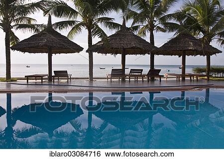 "Hoang Lan Resort, parasols by the pool, M??i Ne, Sudostasien, Vietnam, Asia" View Large Photo Image Stock Photograph - "Hoang Lan Resort, parasols by the pool, M??i Ne, Sudostasien, Vietnam, Asia". Fotosearch