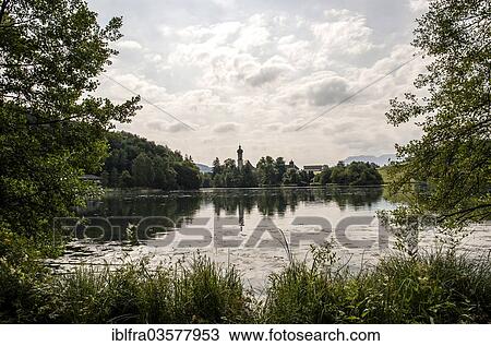 "Hoeglwoerth Abbey, former Augustinian canons monastery, at Hoeglwoerther See, Berchtesgadener Land District, Upper Bavaria, Bavaria, Germany, Europe" View Large Photo Image Stock Image - "Hoeglwoerth Abbey, former Augustinian canons monastery, at Hoeglwoerther See, Berchtesgadener Land District, Upper Bavaria, Bavaria, Germany, Europe". Fotosearch