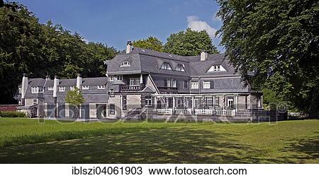 "Hohenhof, Museum of the Hagen Impulse, Art Nouveau villa, Hagen, Ruhr district, North Rhine-Westphalia, Germany, Europe" View Large Photo Image Stock Image - "Hohenhof, Museum of the Hagen Impulse, Art Nouveau villa, Hagen, Ruhr district, North Rhine-Westphalia, Germany, Europe". Fotosearch