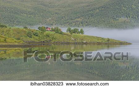 "Holiday cottage in Lakselvbukta Bay, Troms, Norway, Europe" View Large Photo Image Stock Image - "Holiday cottage in Lakselvbukta Bay, Troms, Norway, Europe". Fotosearch
