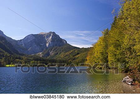 "Hollengebirge, Brunnkogel, Vorderer Langbathsee, Ebensee, Salzkammergut, Austria, Europe" View Large Photo Image Stock Image - "Hollengebirge, Brunnkogel, Vorderer Langbathsee, Ebensee, Salzkammergut, Austria, Europe". Fotosearch