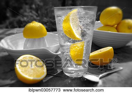 Home-made lemonade with freshly squeezed lemons View Large Photo Image Stock Image - Home-made lemonade with freshly squeezed lemons. Fotosearch
