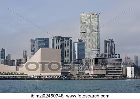 "Hong Kong Museum of Art in the Cultural Centre Complex and The Masterpiece, a skyscraper accommodating the Hyatt Regency Hotel, Tsim Sha Tsui, Kowloon, Victoria Harbour, Hong Kong, China, Asia" View Large Photo Image Stock Photo - "Hong Kong Museum of Art in the Cultural Centre Complex and The Masterpiece, a skyscraper accommodating the Hyatt Regency Hotel, Tsim Sha Tsui, Kowloon, Victoria Harbour, Hong Kong, China, Asia". Fotosearch
