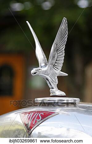"Hood ornament, Alvis Silver Crest, built in 1935, International Grossglockner Grand Prix 2012, classic car mountain rally, Grossglockner High Alpine Road, Grossglockner, Tyrol, Austria, Europe" View Large Photo Image Stock Image - "Hood ornament, Alvis Silver Crest, built in 1935, International Grossglockner Grand Prix 2012, classic car mountain rally, Grossglockner High Alpine Road, Grossglockner, Tyrol, Austria, Europe". Fotosearch