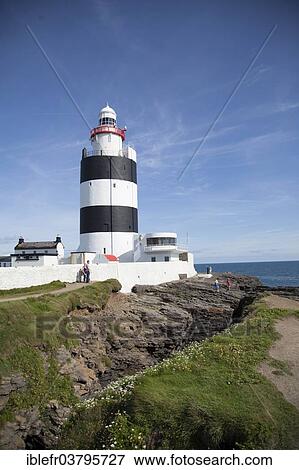 "Hook Lighthouse, Hook Peninsula, Wexford, County Wexford, Ireland, Europe" View Large Photo Image Stock Photo - "Hook Lighthouse, Hook Peninsula, Wexford, County Wexford, Ireland, Europe". Fotosearch