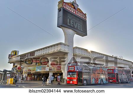 "Hop-on bus in Las Vegas, Nevada, USA" View Large Photo Image Picture - "Hop-on bus in Las Vegas, Nevada, USA". Fotosearch