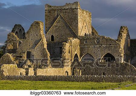 Stock Image - "Hore Abbey, Cashel, County Tipperary, Ireland, Europe". Fotosearch