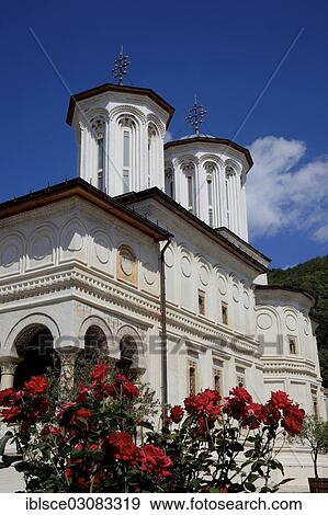 Stock Photo - "Horezu Monastery, Horezu, Valcea County, Wallachia, Romania, Europe". Fotosearch