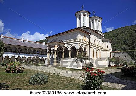 Stock Photograph - "Horezu Monastery, UNESCO World Heritage Site, Horezu, Valcea County, Wallachia, Romania, Europe". Fotosearch
