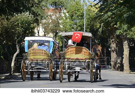 "Horse-drawn carriages, Buyukada, Prince Islands, Istanbul, Asian side, Istanbul Province, Turkey, Asia" View Large Photo Image Stock Photo - "Horse-drawn carriages, Buyukada, Prince Islands, Istanbul, Asian side, Istanbul Province, Turkey, Asia". Fotosearch