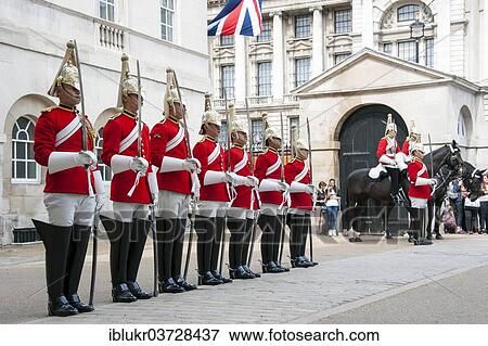 "Horse Guards Parade, changing of the guard, Southwark, London, London region, England, United Kingdom, Europe" View Large Photo Image Stock Photo - "Horse Guards Parade, changing of the guard, Southwark, London, London region, England, United Kingdom, Europe". Fotosearch