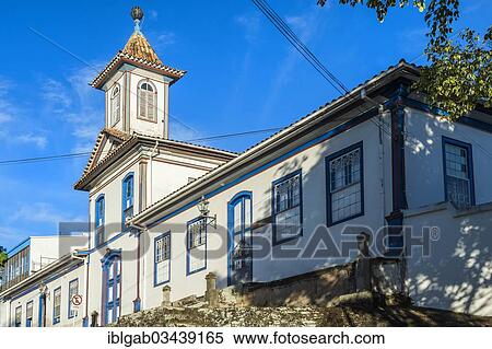 Stock Photography - "Hospital Santa Casa de Caridade, Diamantina, Minas Gerais, Brazil, South America". Fotosearch