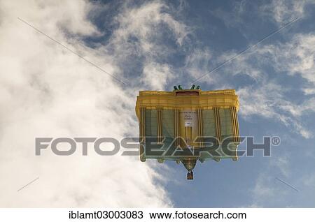 "Hot-air balloon shaped like the Brandenburg Gate, 12th Tegernseer Tal Montgolfiade, Bad Wiessee, Bavaria, Germany, Europe, Bad Wiessee, Germany, Europe" View Large Photo Image Stock Image - "Hot-air balloon shaped like the Brandenburg Gate, 12th Tegernseer Tal Montgolfiade, Bad Wiessee, Bavaria, Germany, Europe, Bad Wiessee, Germany, Europe". Fotosearch