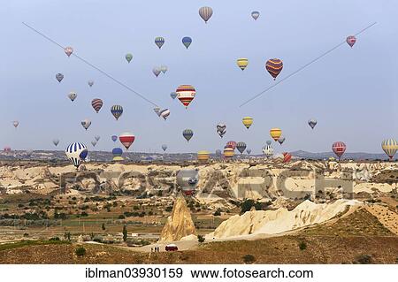 "Hot air balloons, Goreme National Park, Cappadocia, Central Anatolia Region, Anatolia, Turkey, Asia" View Large Photo Image Stock Photo - "Hot air balloons, Goreme National Park, Cappadocia, Central Anatolia Region, Anatolia, Turkey, Asia". Fotosearch