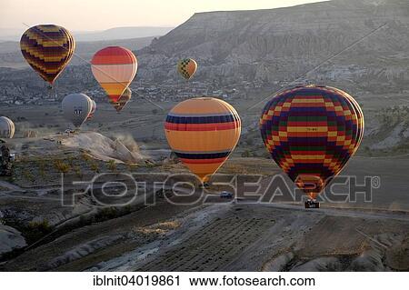 "Hot air balloons over Goreme, Cappadocia, Central Anatolia Region, Turkey, Asia" View Large Photo Image Stock Image - "Hot air balloons over Goreme, Cappadocia, Central Anatolia Region, Turkey, Asia". Fotosearch