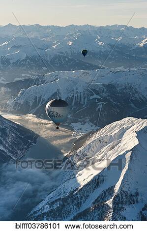 "Hot air balloons over the Achensee, Tyrol, Austria, Europe" View Large Photo Image Stock Image - "Hot air balloons over the Achensee, Tyrol, Austria, Europe". Fotosearch