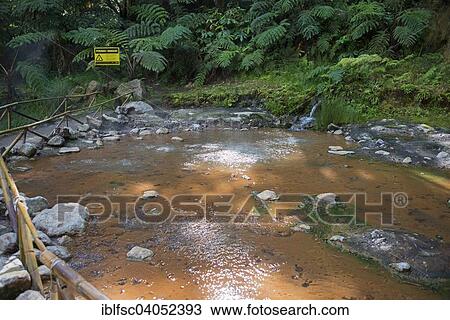 "Hot spring, Caldeira Velha, Sao Miguel, Azores, Portugal, Europe" View Large Photo Image Stock Image - "Hot spring, Caldeira Velha, Sao Miguel, Azores, Portugal, Europe". Fotosearch