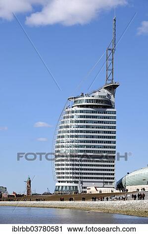 "Hotel Atlantic Sail City, development area of Havenwelten, Alter Hafen, Bremerhaven, Bremen, Germany, Europe" View Large Photo Image Stock Image - "Hotel Atlantic Sail City, development area of Havenwelten, Alter Hafen, Bremerhaven, Bremen, Germany, Europe". Fotosearch