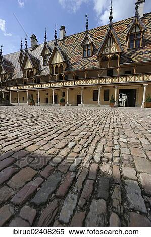 "Hotel-Dieu, a former hospital, Beaune, Departement Cote-d? ÇÖOr, Region Burgundy, France, Europe" View Large Photo Image Stock Photography - "Hotel-Dieu, a former hospital, Beaune, Departement Cote-d? ÇÖOr, Region Burgundy, France, Europe". Fotosearch