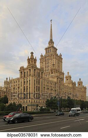 "Hotel Radisson Royal Moscow, former Ukraina Hotel, on Kutuzovsky Prospekt, Moskau, Moscow Oblast, Russia, Europe" View Large Photo Image Stock Image - "Hotel Radisson Royal Moscow, former Ukraina Hotel, on Kutuzovsky Prospekt, Moskau, Moscow Oblast, Russia, Europe". Fotosearch
