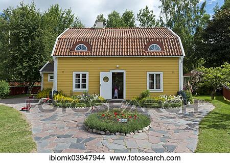"House from the children's book """"The Children of Noisy Village"""" by Astrid Lindgren, Astrid Lindgren's World, Vimmerby, Smaland, Sweden, Europe" View Large Photo Image Picture - "House from the children's book """"The Children of Noisy Village"""" by Astrid Lindgren, Astrid Lindgren's World, Vimmerby, Smaland, Sweden, Europe". Fotosearch