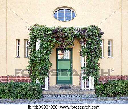 "House, Gartenstadt Falkenberg housing estate, also Tuschkastensiedlung, UNESCO World Heritage Site, Bohnsdorf, Berlin, Germany, Europe" View Large Photo Image Stock Photo - "House, Gartenstadt Falkenberg housing estate, also Tuschkastensiedlung, UNESCO World Heritage Site, Bohnsdorf, Berlin, Germany, Europe". Fotosearch