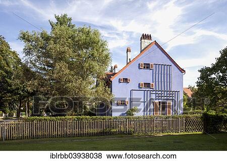 "House, Gartenstadt Falkenberg housing estate, also Tuschkastensiedlung, UNESCO World Heritage Site, Bohnsdorf, Berlin, Germany, Europe" View Large Photo Image Stock Photo - "House, Gartenstadt Falkenberg housing estate, also Tuschkastensiedlung, UNESCO World Heritage Site, Bohnsdorf, Berlin, Germany, Europe". Fotosearch