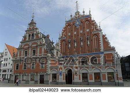 "House of the Blackheads, Town Hall Square, historic town centre, Riga, Latvia, Europe" View Large Photo Image Stock Image - "House of the Blackheads, Town Hall Square, historic town centre, Riga, Latvia, Europe". Fotosearch