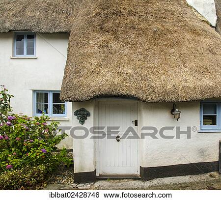 "House thatched with straw, Hope, Inner Hope, Devon, England, United Kingdom, Europe" View Large Photo Image Stock Photograph - "House thatched with straw, Hope, Inner Hope, Devon, England, United Kingdom, Europe". Fotosearch
