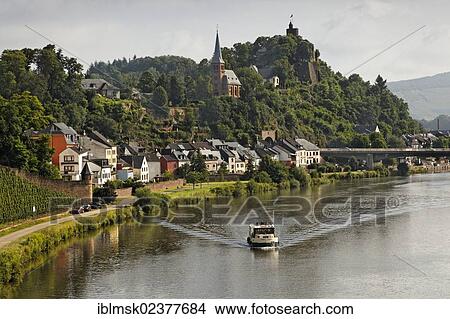 "Houseboat floating on the Saar river near Saarburg, Rhineland-Palatinate, Germany, Europe" View Large Photo Image Picture - "Houseboat floating on the Saar river near Saarburg, Rhineland-Palatinate, Germany, Europe". Fotosearch