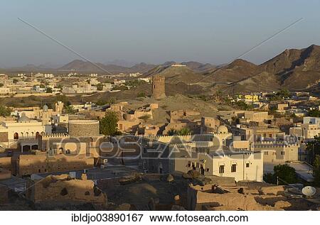 "Houses and old watch tower at the edge of the Wahiba Sands desert, Al Mudayrib, Ash Sharqiyah, Oman, Asia" View Large Photo Image Stock Photo - "Houses and old watch tower at the edge of the Wahiba Sands desert, Al Mudayrib, Ash Sharqiyah, Oman, Asia". Fotosearch