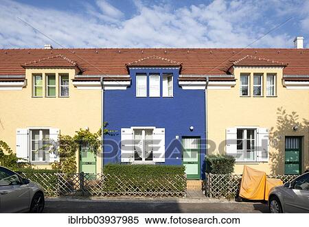 "Houses, Gartenstadt Falkenberg housing estate, also Tuschkastensiedlung, UNESCO World Heritage Site, Bohnsdorf, Berlin, Germany, Europe" View Large Photo Image Stock Photography - "Houses, Gartenstadt Falkenberg housing estate, also Tuschkastensiedlung, UNESCO World Heritage Site, Bohnsdorf, Berlin, Germany, Europe". Fotosearch