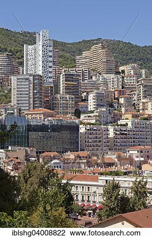 "Houses, high-rise buildings, Monaco, Europe" View Large Photo Image Stock Image - "Houses, high-rise buildings, Monaco, Europe". Fotosearch